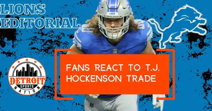 Detroit Lions traded TJ Hockenson