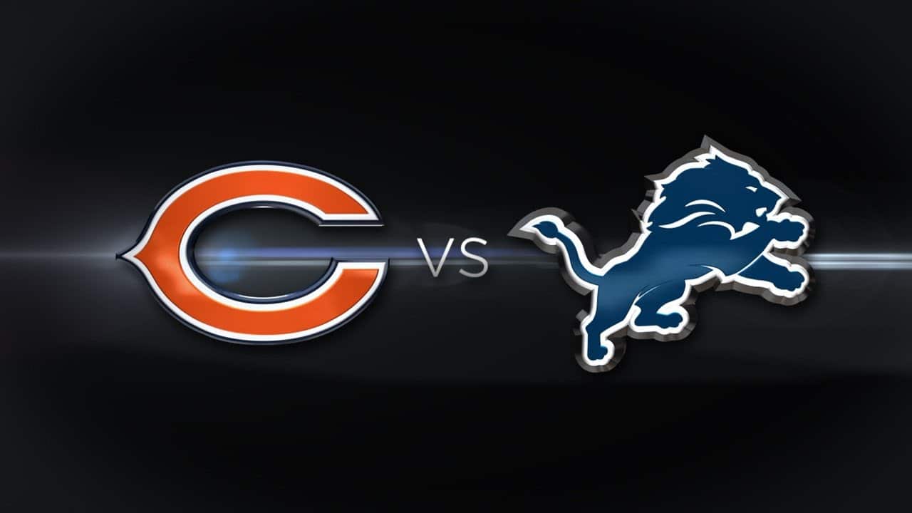 Detroit Lions vs. Chicago Bears point spread Justin Fields