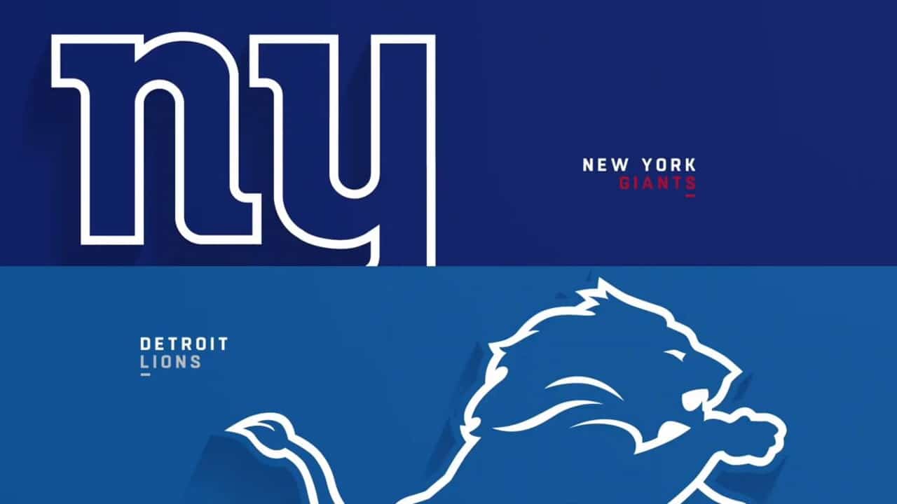 Detroit Lions vs. New York Giants