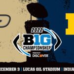 Big Ten Championship Michigan Purdue