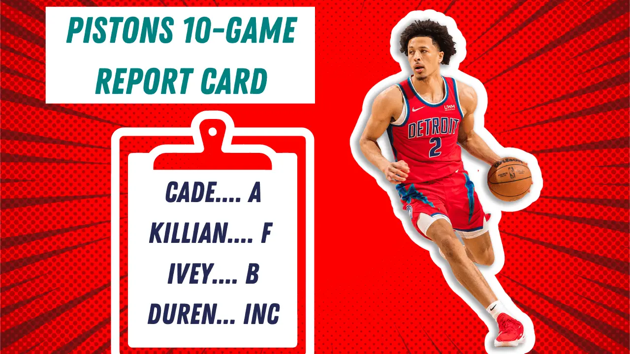 Detroit Pistons' 10-game report card