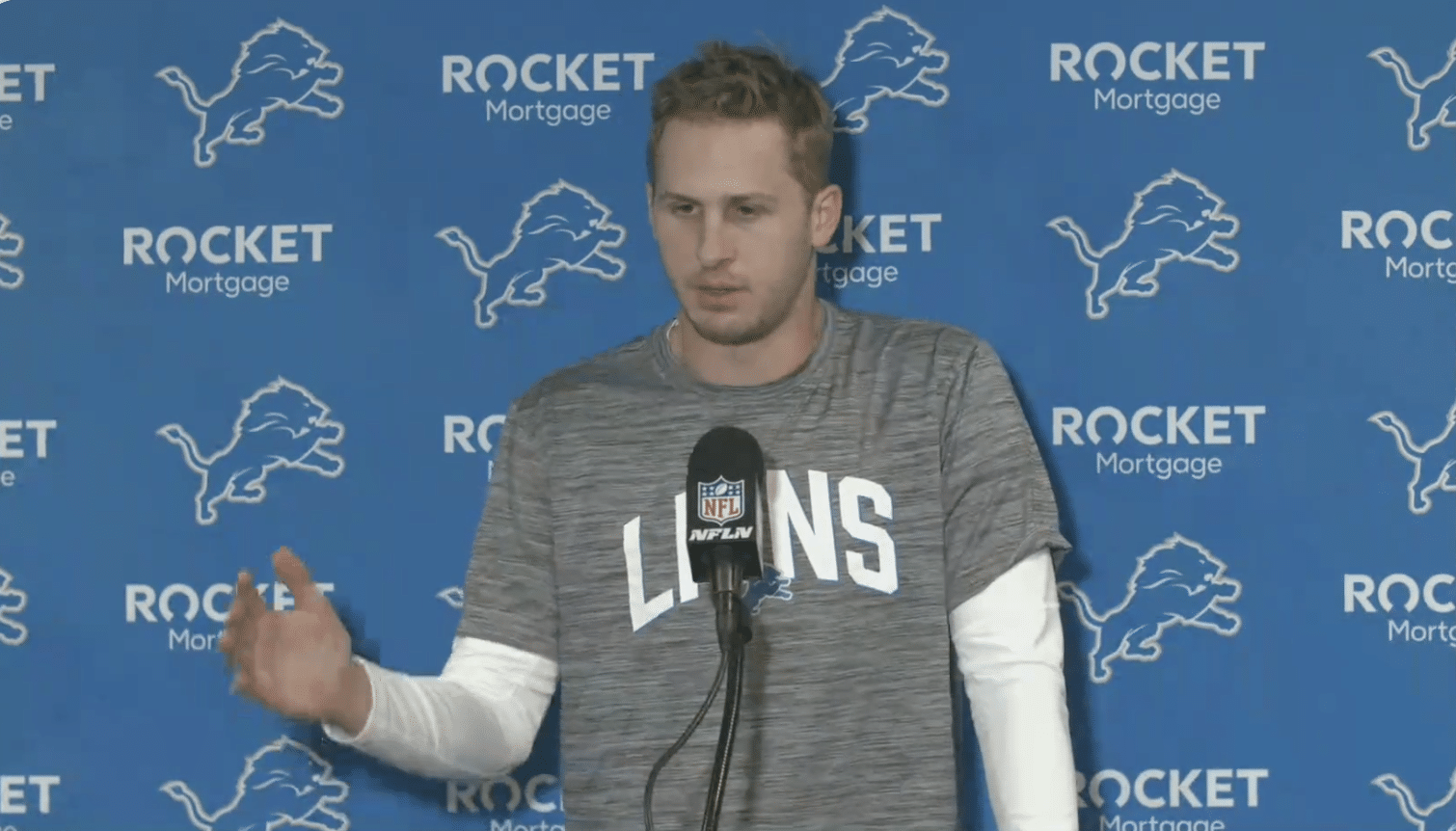 Jared Goff Detroit Lions Aaron Rodgers