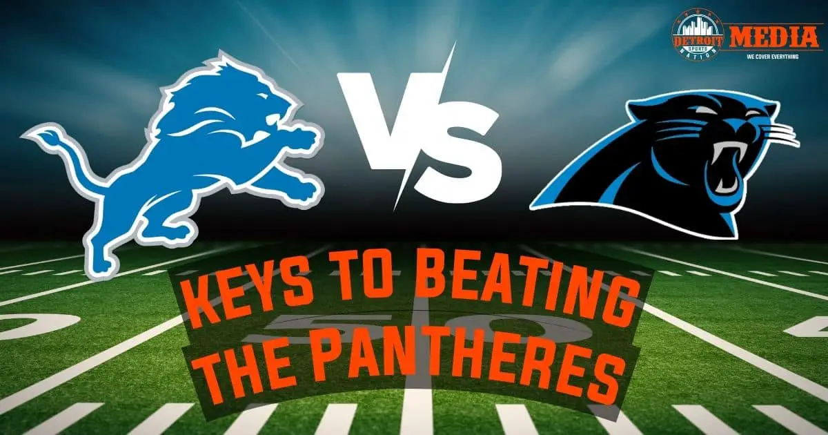 Week 16 keys to beating the panthers