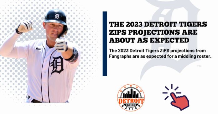 2023 Detroit Tigers ZiPS projections