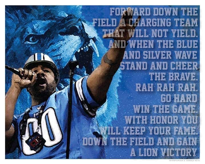 Gridiron Heroes Detroit Lions Lions Fight Song