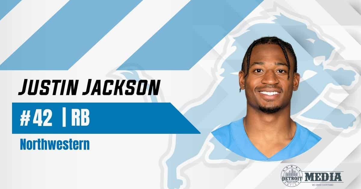 Justin Jackson Detroit Lions