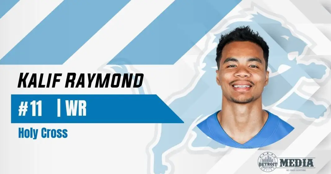 Kalif Raymond Celebrates Surprise Contract Extension with Detroit Lions ...