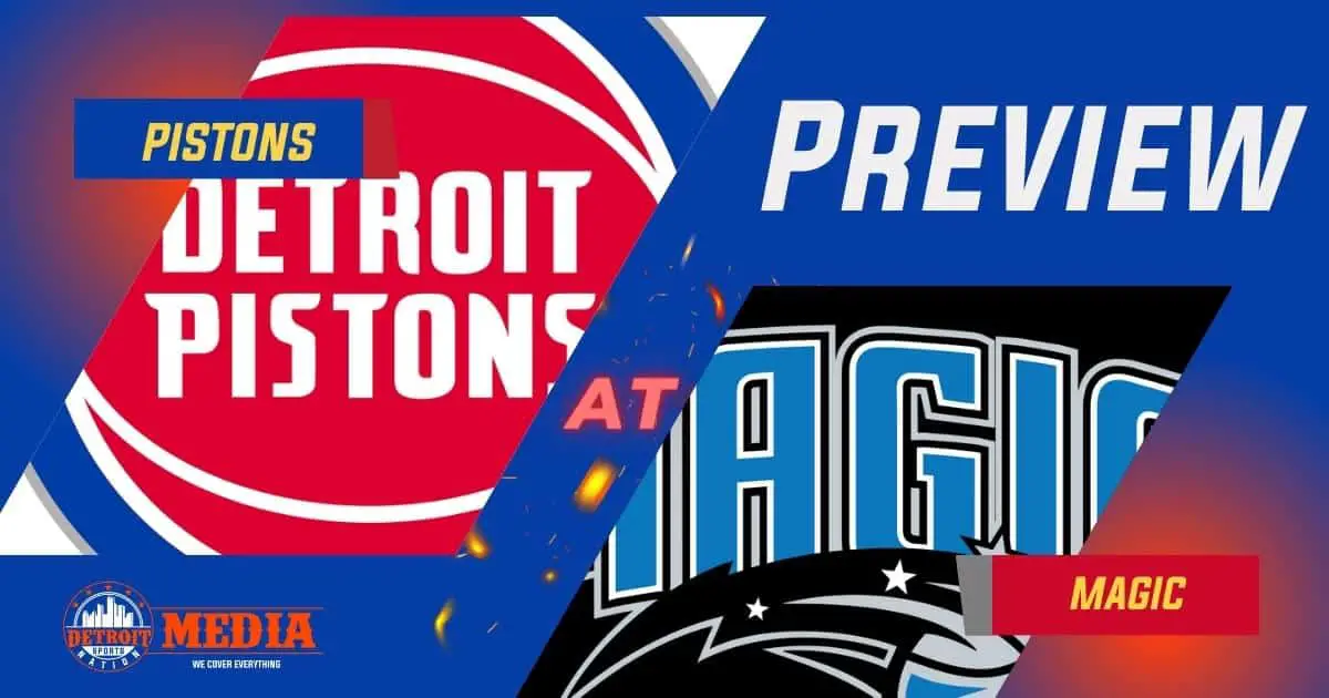 Pistons at magic preview