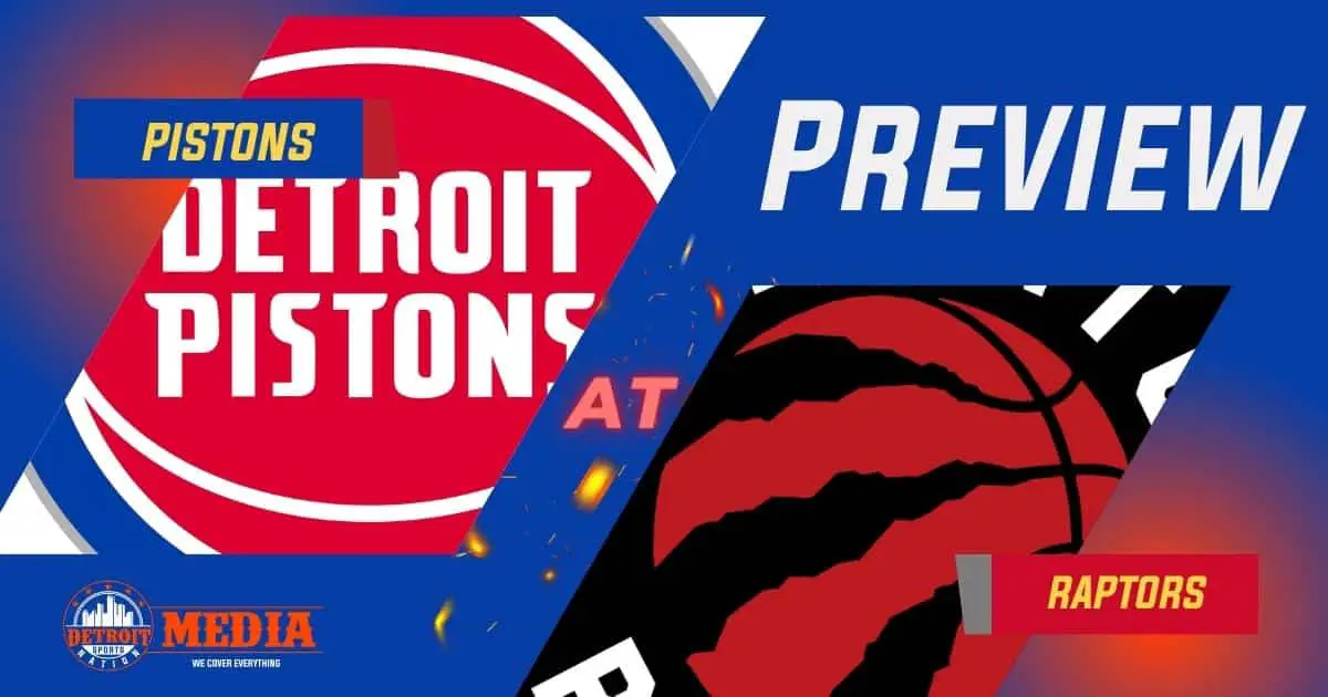 Pistons at raptors preview