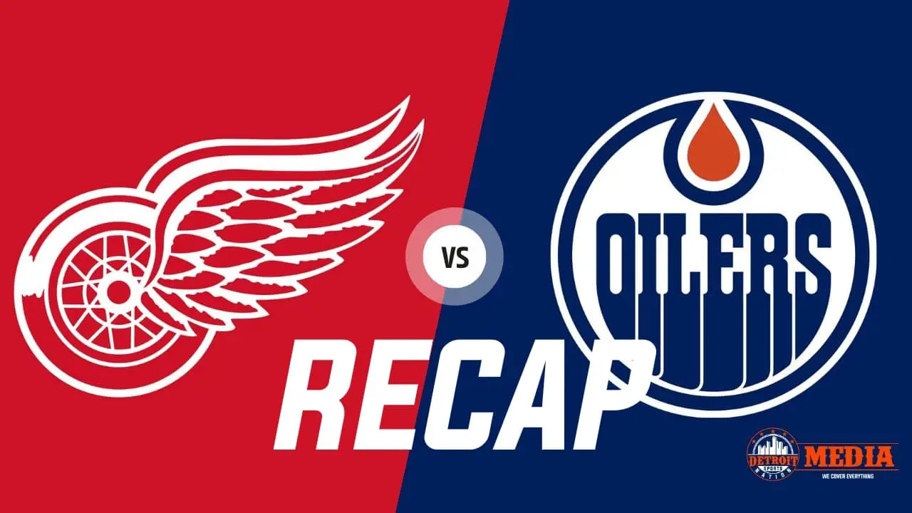 Red wings vs Edmonton Oilers