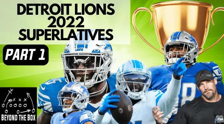 detroit lions superlatives award