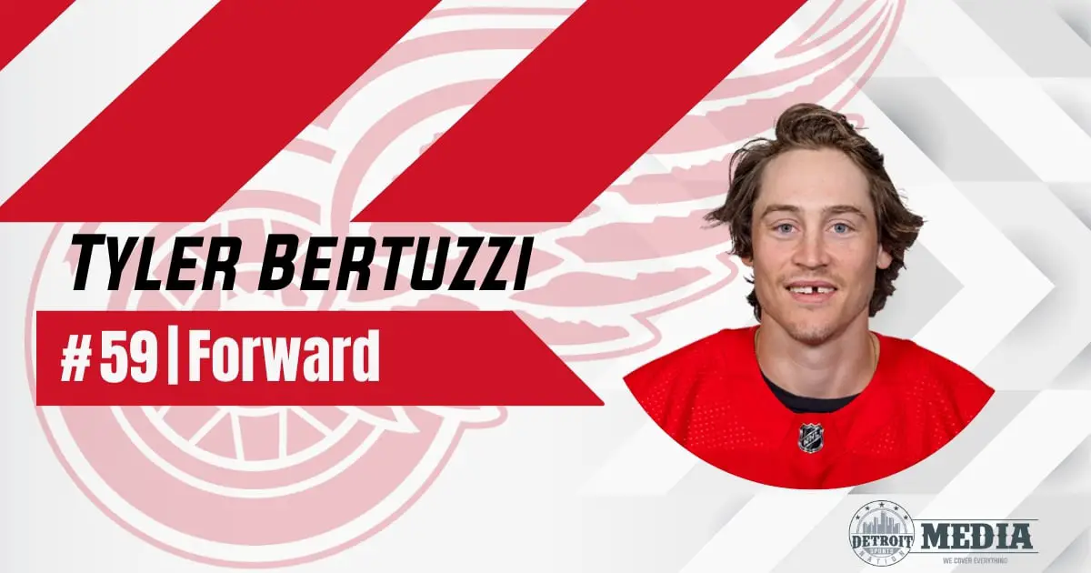 Tyler Bertuzzi Detroit Red Wings