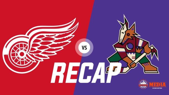 Detroit Red Wings coyotes recap