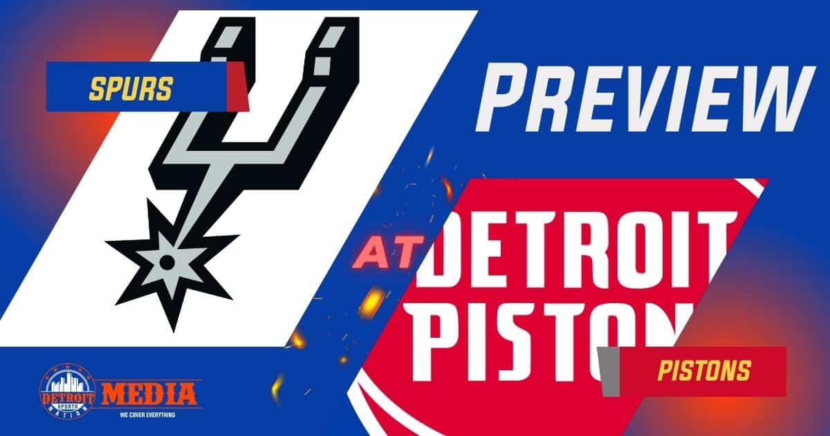 spurs at pistons preview