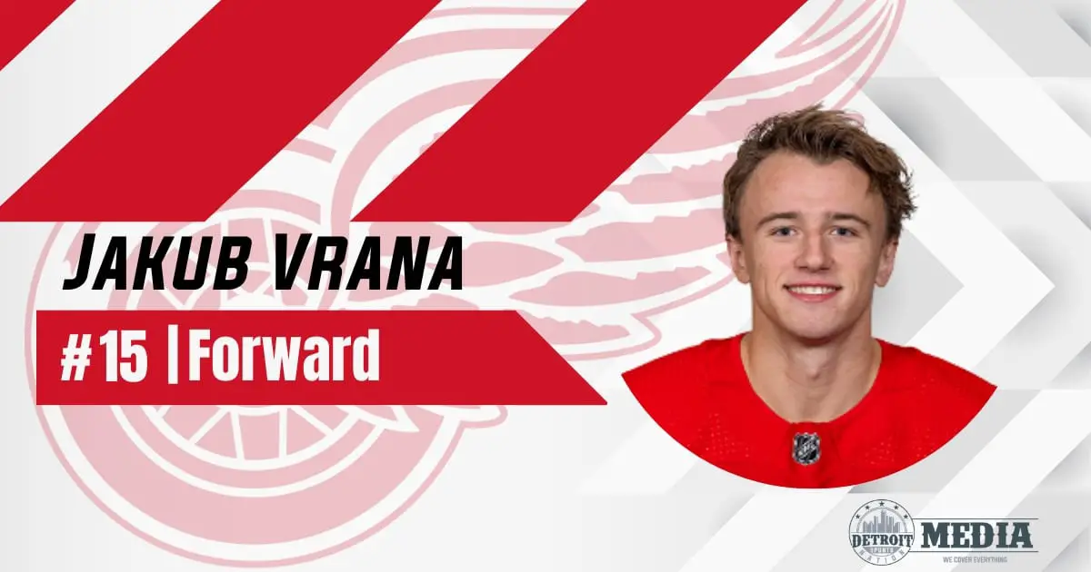 Jakub Vrana Detroit Red Wings