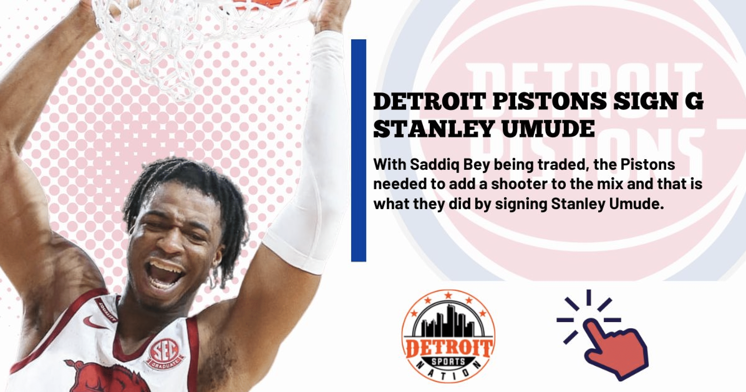 Detroit Pistons Stanley Umude