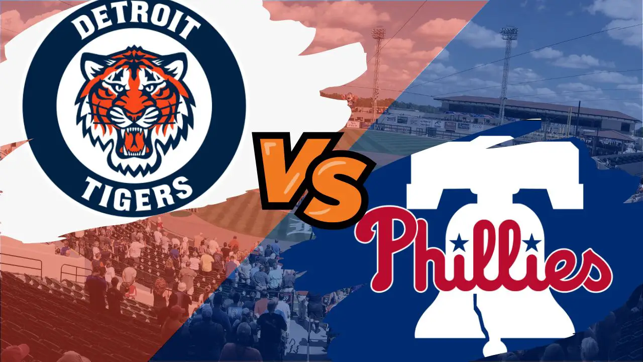 Detroit Tigers Spring Training vs philadelphia phillies