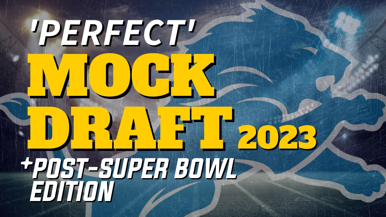 nfl mock draft 2023 lions