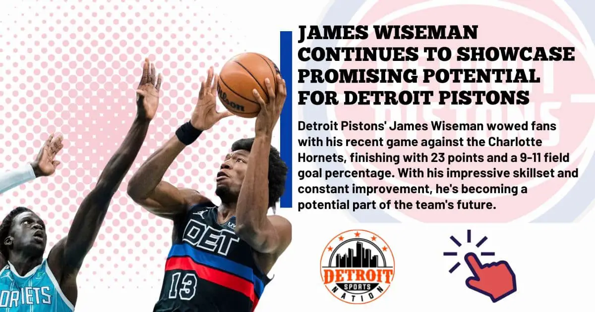 James Wiseman, Detroit Pistons
