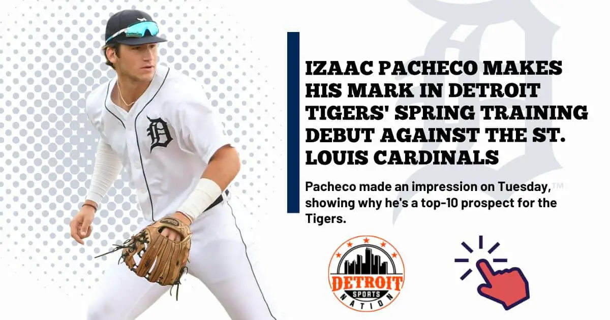 Izaac Pacheco, Detroit Tigers