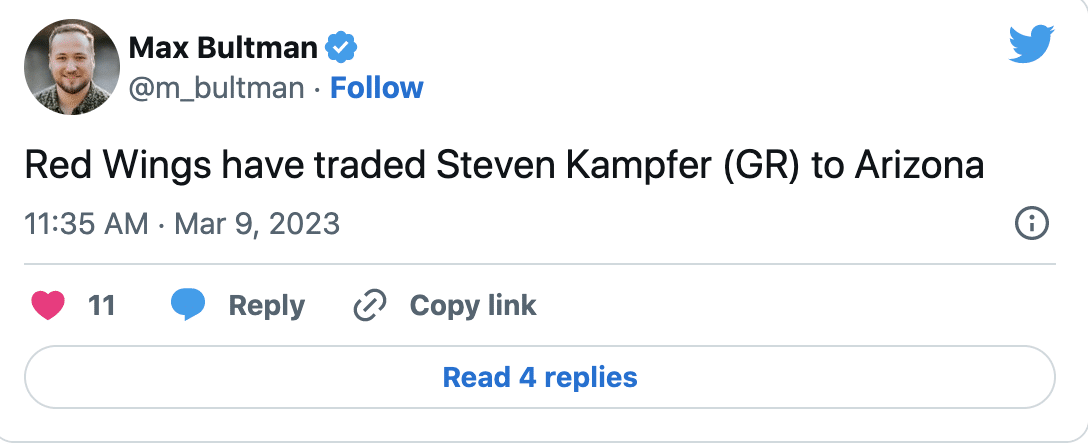 Detroit Red Wings Steven Kampfer