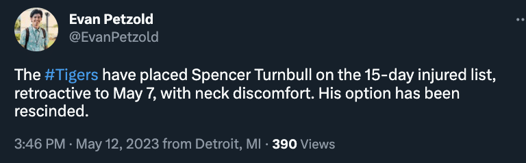 Spencer Turnbull,Detroit Tigers