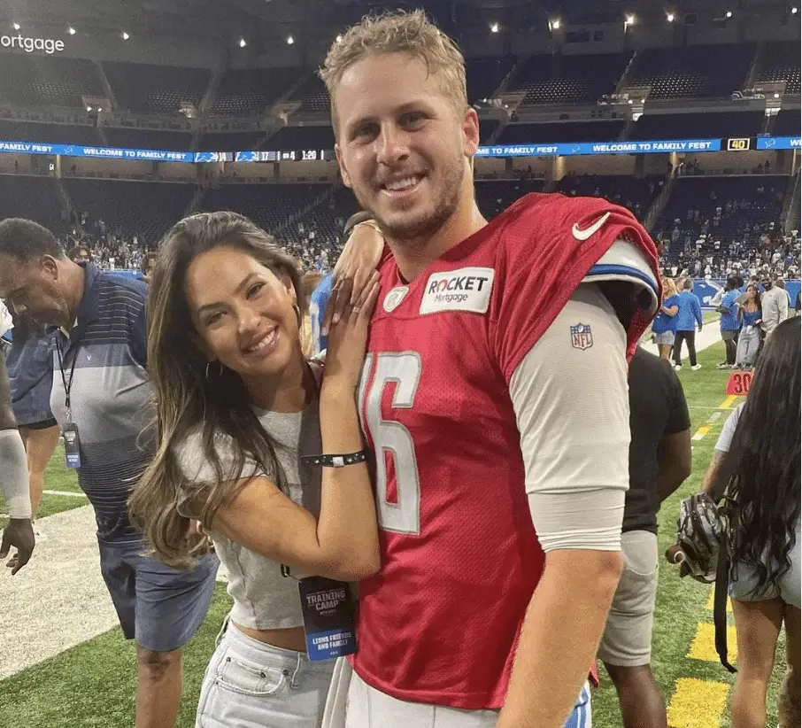 Christen Harper Jared Goff Penei Sewell Netflix Quarterback Jared Goff Shells Out Millions to Buy the House Next Door… Because He Can
