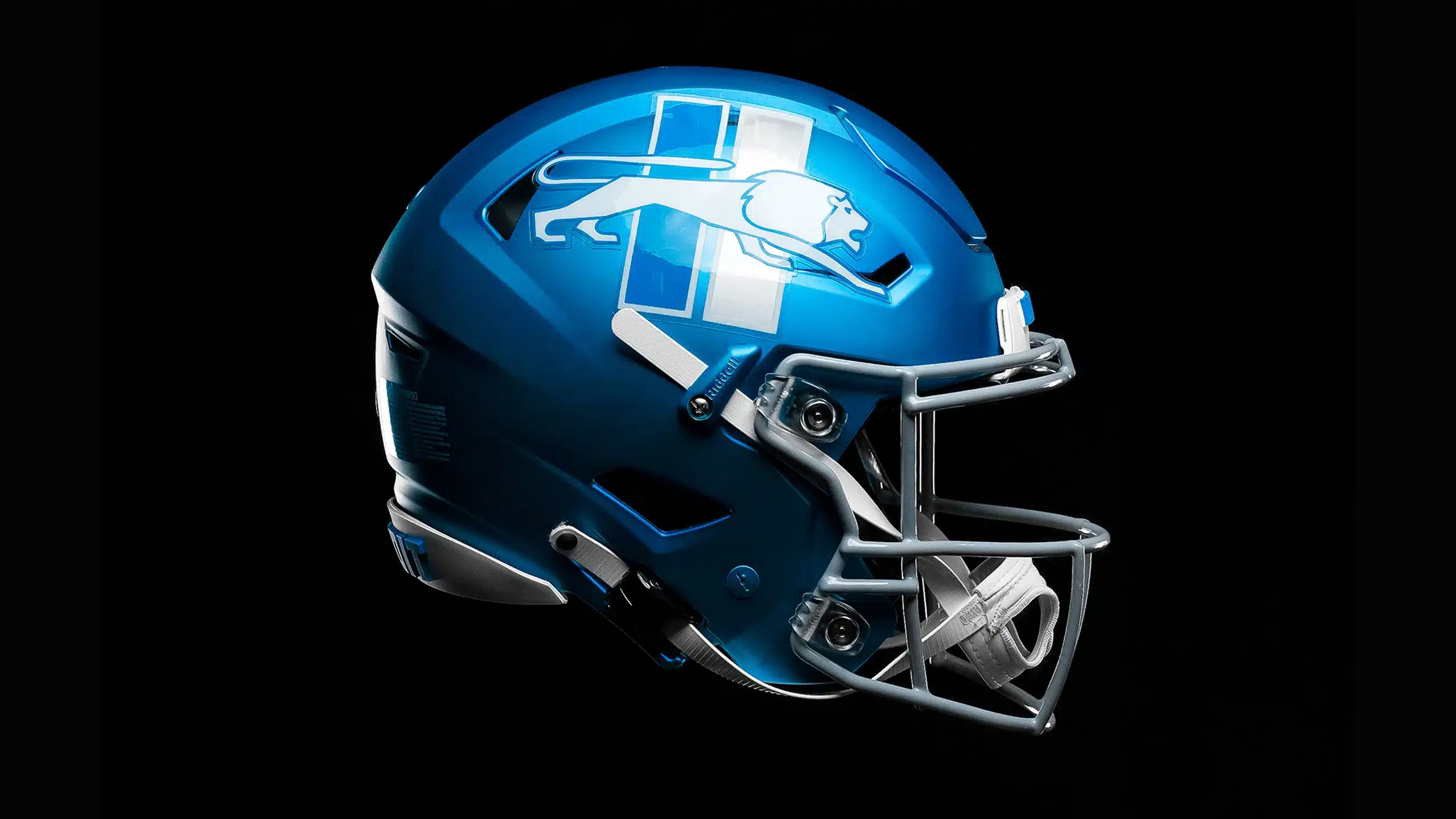 2023 Detroit Lions Alternate Helmet 2023 Detroit Lions Training Camp Brad Holmes