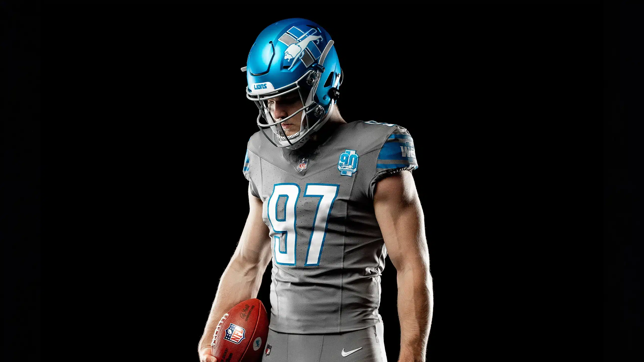 2023 Detroit Lions Alternate Helmet