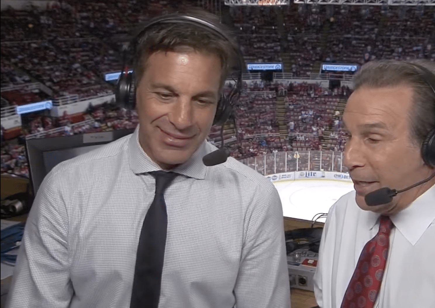 Chris Chelios Red Wings broadcast