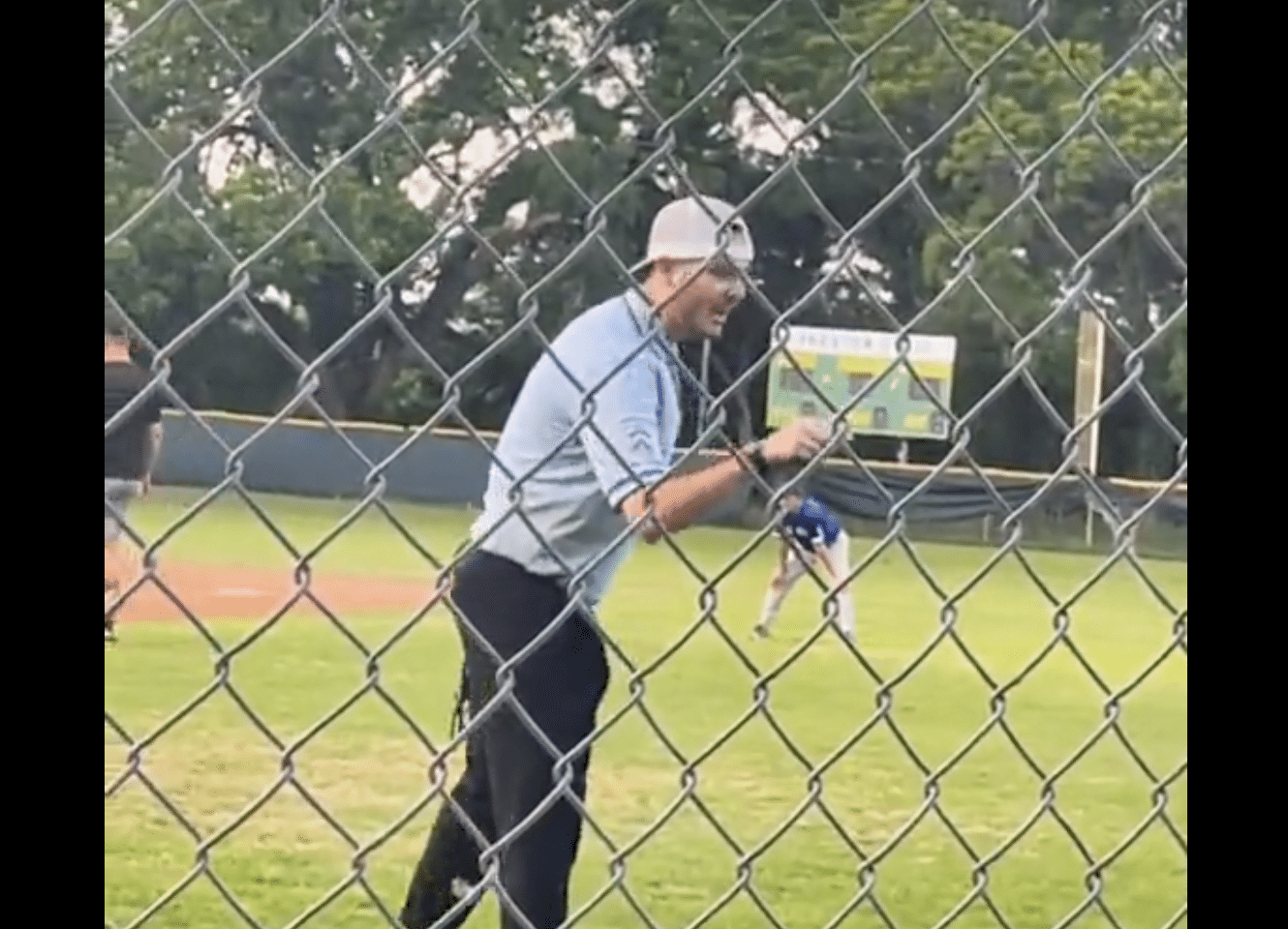 Viral Video youth umpire putting parents in their place