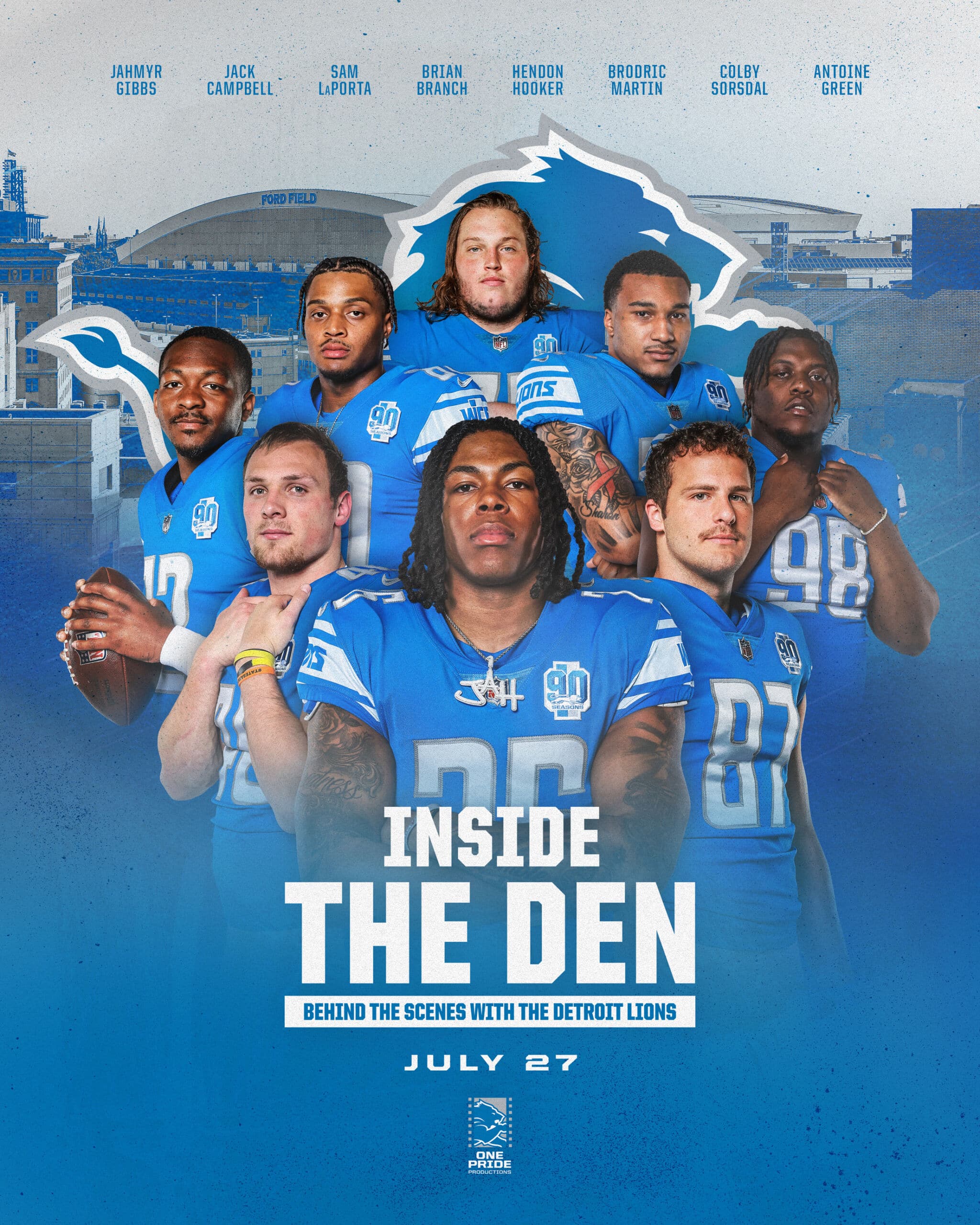 Detroit Lions Inside the Den