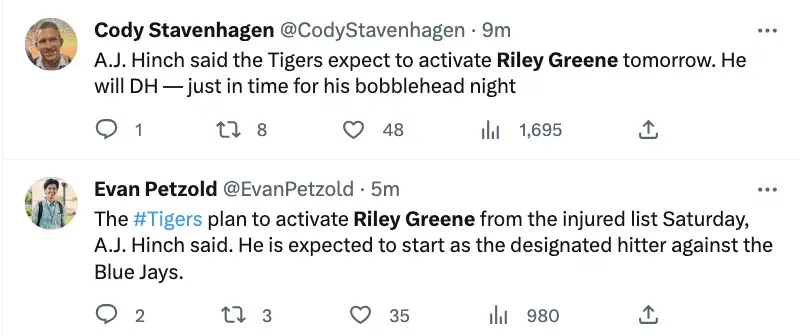 Riley Greene,Detroit Tigers