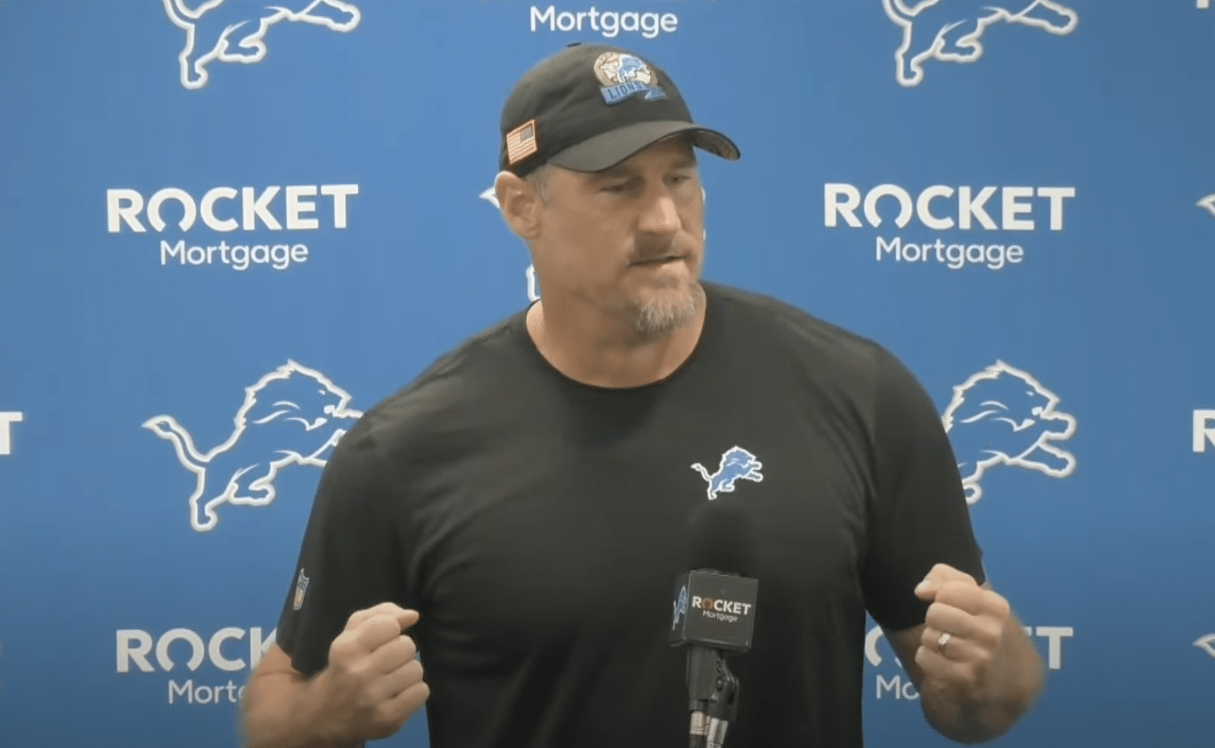 Dan Campbell rolls dice Jameson Williams Detroit Lions Jared Goff’s Future With Detroit Lions 2023 Detroit Lions expectations NFL team was trying to poach Detroit Lions linebacker