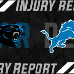 Detroit Lions Injury Report Detroit Lions INjury update Detroit Lions Week 5 Inactives List