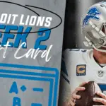 Detroit Lions Week 2 Report Card