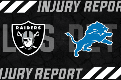 Detroit Lions Injury Report Detroit Lions Monday Night Football Injury Report Detroit Lions Week 8 Inactives List