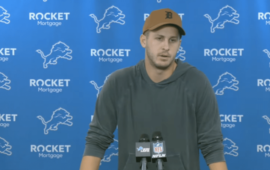 Jared Goff says Detroit Lions 'earned a loss' Detroit Lions PFF Grades Jared Goff claps back at Ryan Fitzpatrick