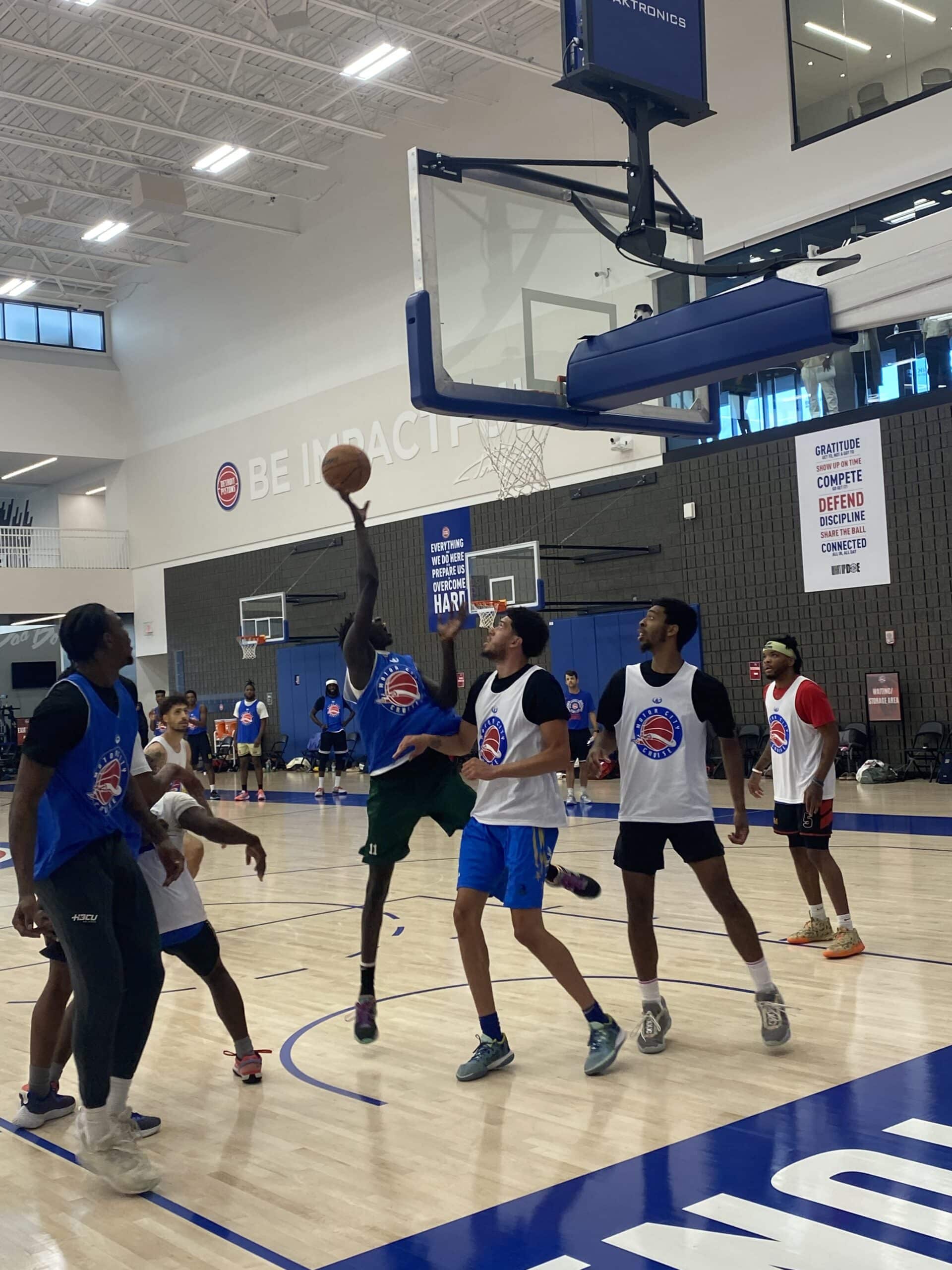 Photo Gallery Motor City Cruise Hosts Open Tryouts at Detroit Pistons