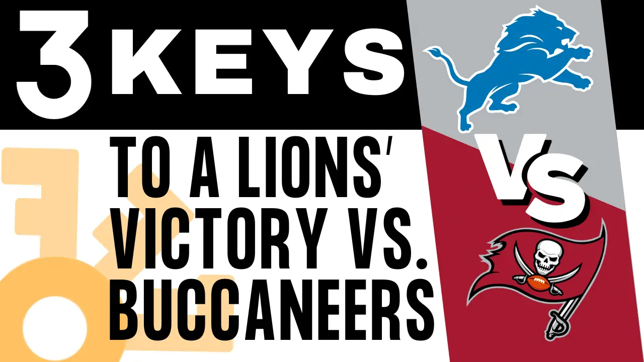 Detroit Lions keys to victory