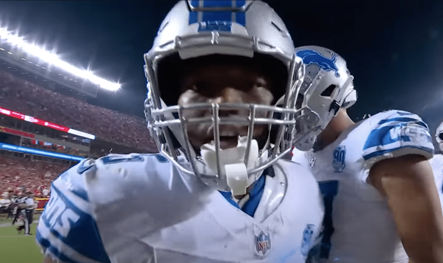 David Montgomery accomplished feat Detroit Lions RB David Montgomery suffers injury vs. Buccaneers