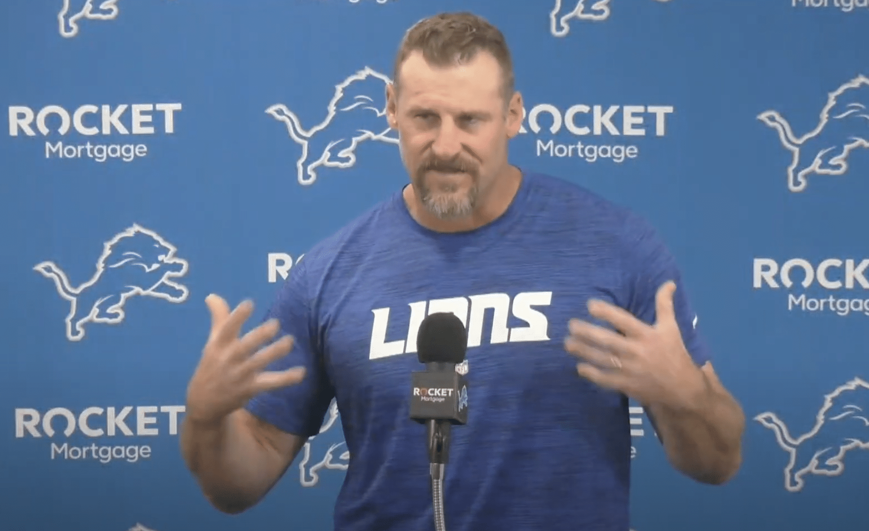 Dan Campbell gives injury updates Dan Campbell takes full blame Dan Campbell talks NFL Trade Deadline why Detroit Lions signed Bruce Irvin Dan Campbell discusses preparations Dan Campbell Has Message for Fans