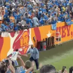 Brad Holmes goes crazy with Detroit Lions fans