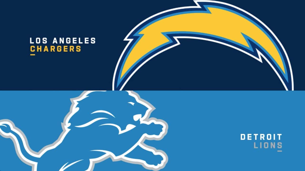 Detroit Lions vs. Los Angeles Chargers point spread