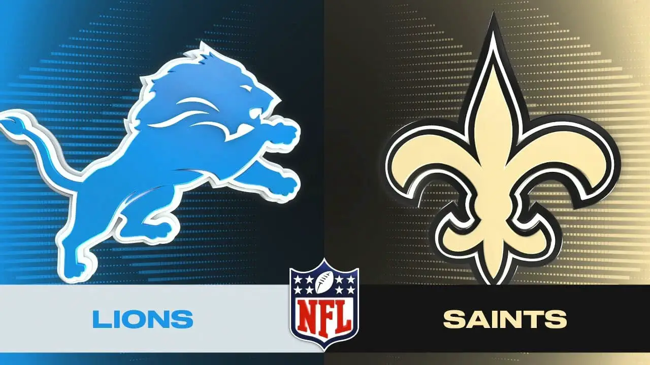 Detroit Lions vs. New Orleans Saints point spread