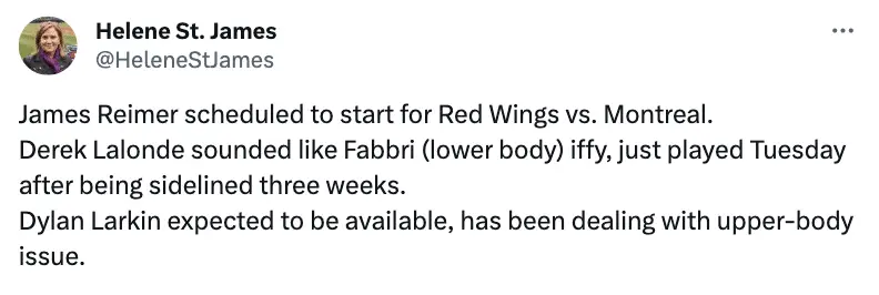 Red Wings announce plans,Robby Fabbri,Dylan Larkin