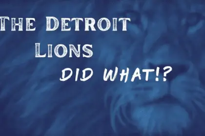 Detroit Lions did what?