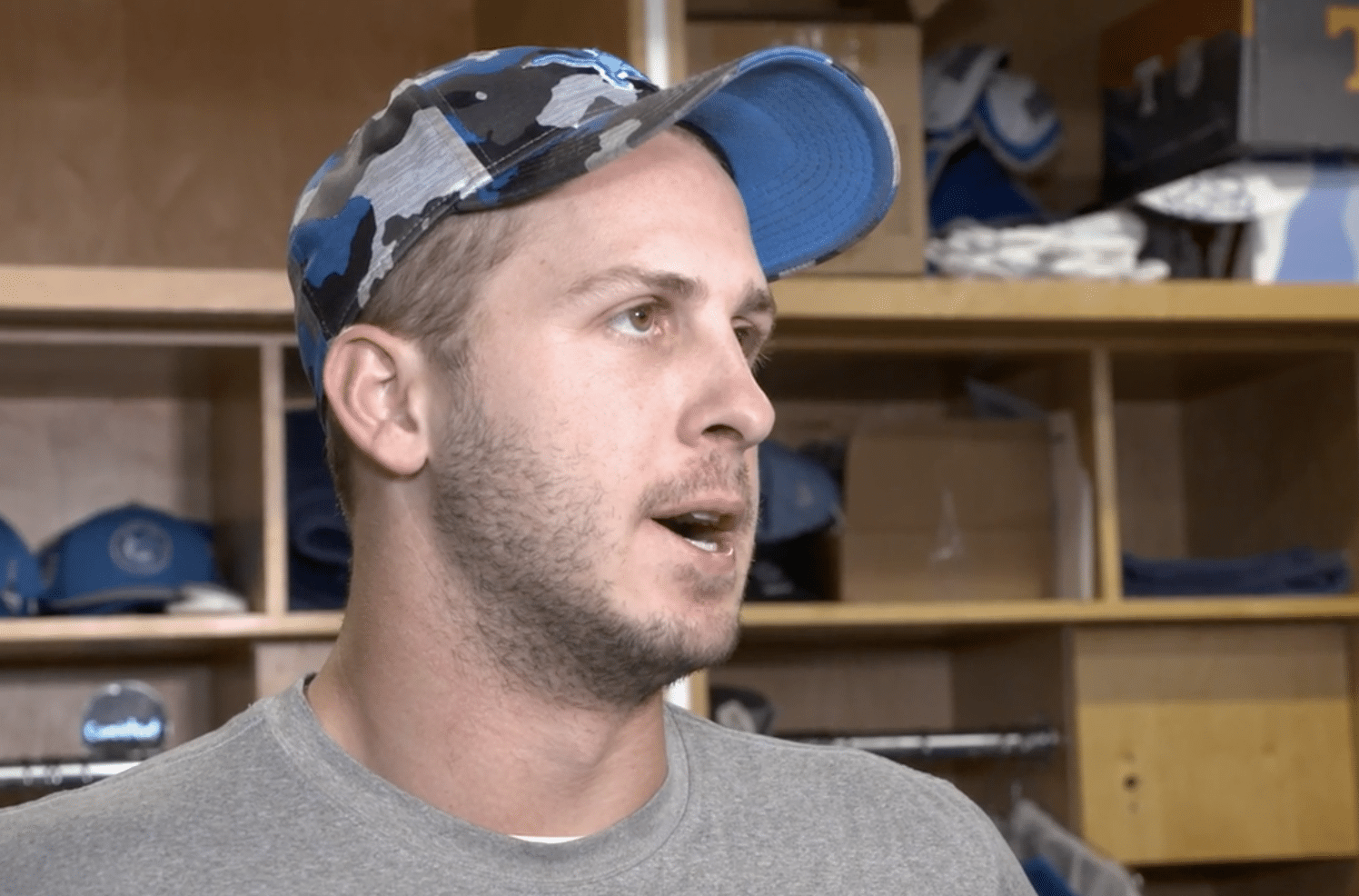 Jared Goff Aims to Elevate Detroit Lions Jared Goff Reacts to Detroit Lions Fans Detroit Lions QB Jared Goff