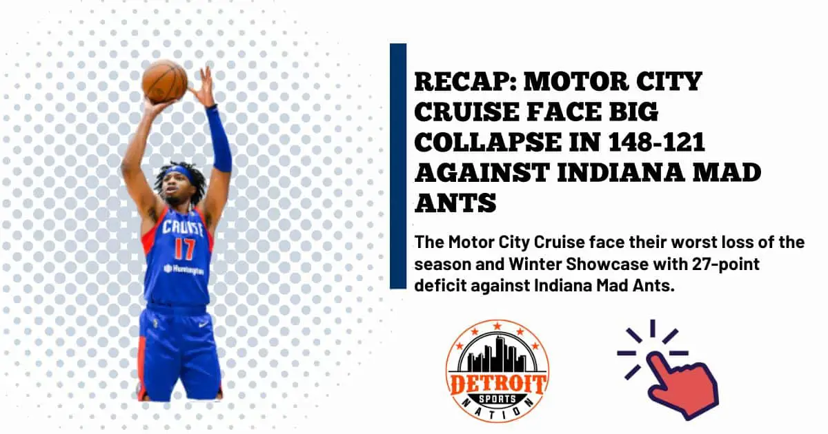 Motor City Cruise vs Mad Ants