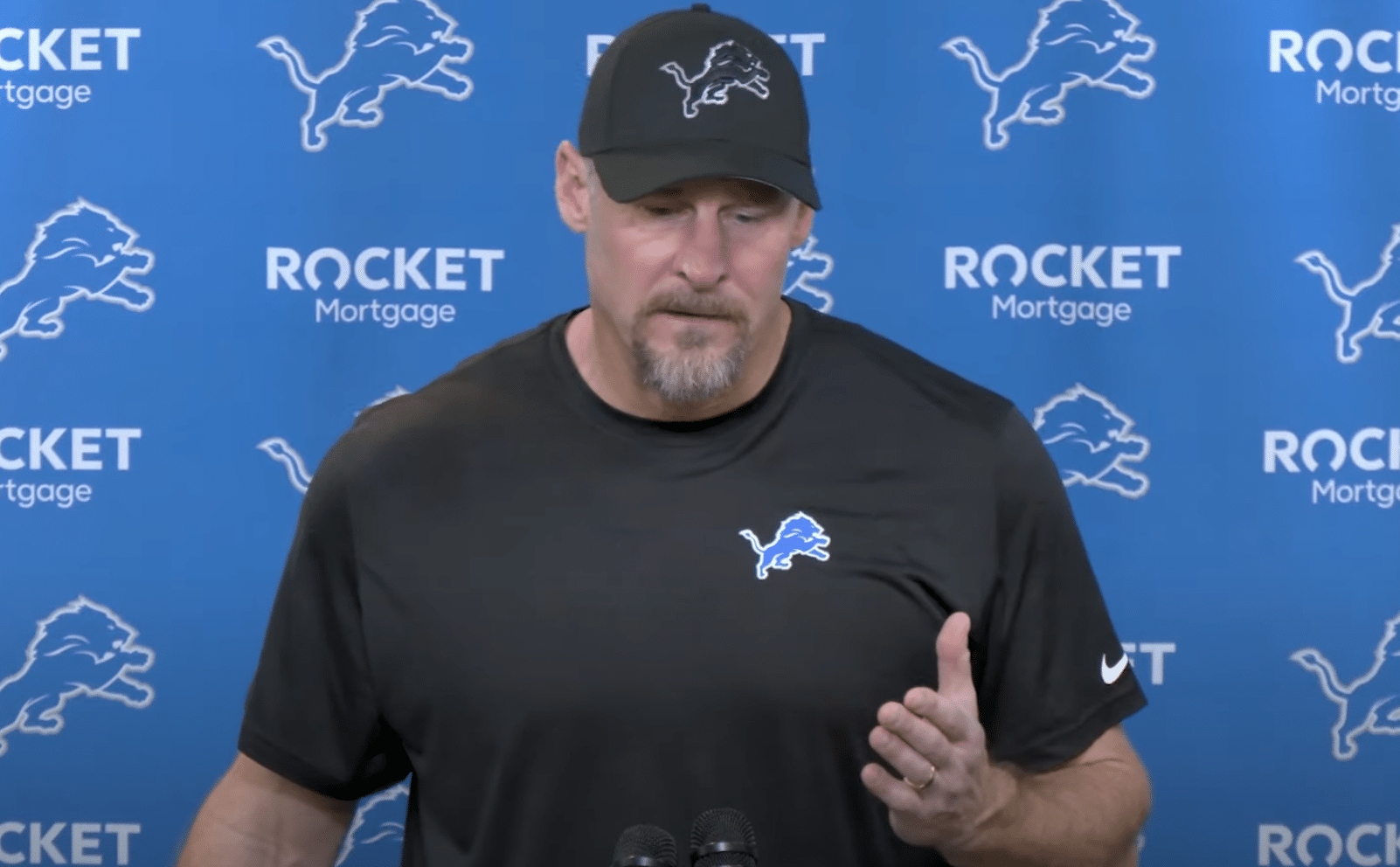 Dan Campbell raves about Detroit Lions defense Dan Campbell Indifferent to Detroit Lions Dan Campbell makes BOLD proclamation Dan Campbell divulges promise Dan Campbell defends decision to play starters